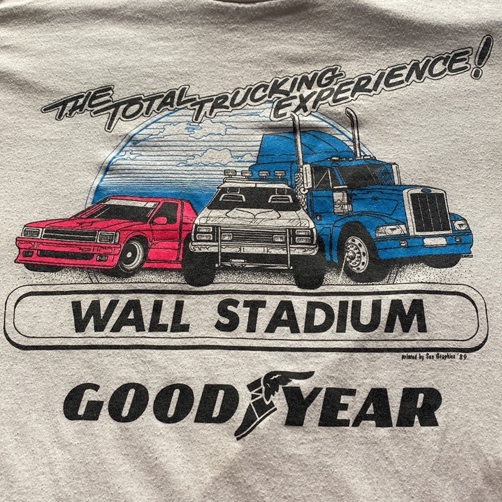Vintage Goodyear trucking shirt